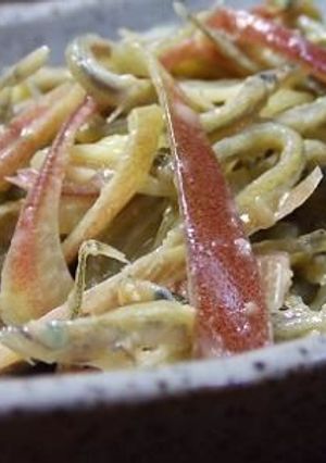 みょうがと小女子のからし酢味噌あえ-レシピのメイン写真