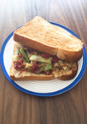 コーンビーフサンドイッチ-レシピのメイン写真
