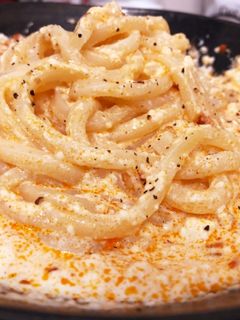 簡単☆ピリ辛豆腐クリームうどん♩-レシピのメイン写真