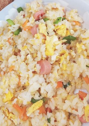 簡単、素朴なチャーハン-レシピのメイン写真