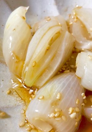 レンチンで簡単♪ 新たまねぎの甘酢和え-レシピのメイン写真
