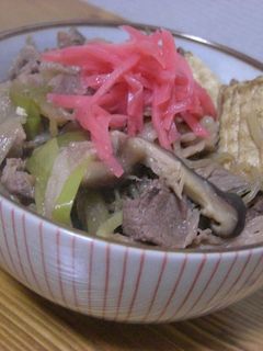 具だくさん牛丼-レシピのメイン写真