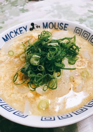 玉ねぎと卵のスープ(マジで適当作です)-レシピのメイン写真
