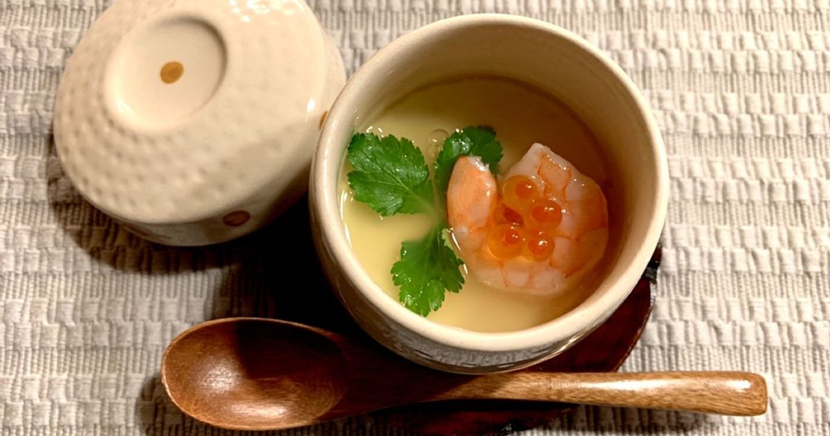 ジュレがけ☆冷製茶碗蒸し by 29junjun 【クックパッド】 簡単おいしい