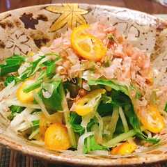 รูปของ さっぱり美味しい金柑サラダ☆