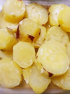 作り置き☆さつま芋のハチミツと酢の煮物-レシピのメイン写真