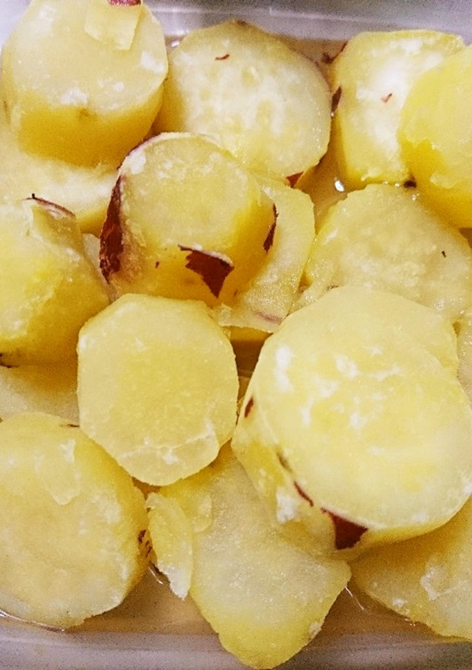 作り置き☆さつま芋のハチミツと酢の煮物-レシピのメイン写真