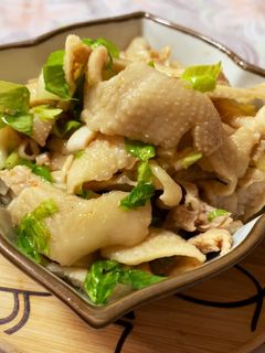 鶏皮とセロリの和え物-レシピのメイン写真