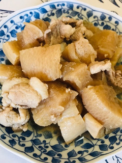 寒干し大根と豚肉の煮物-レシピのメイン写真