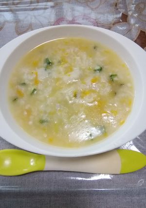 いつもの離乳食に飽きたら②　和風パン粥-レシピのメイン写真