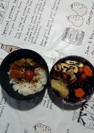 旦那ちゃんお弁当4月7日-レシピのメイン写真