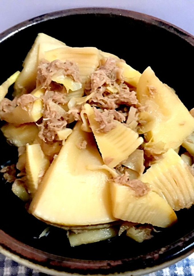 筍とツナ缶の簡単煮物-レシピのメイン写真