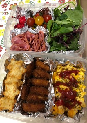 お花見弁当 2019-レシピのメイン写真