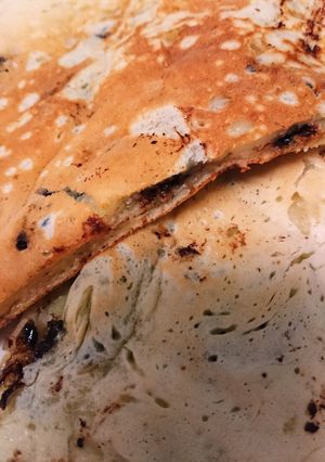 厚焼きもっちりチョコバナナクレープ-レシピのメイン写真