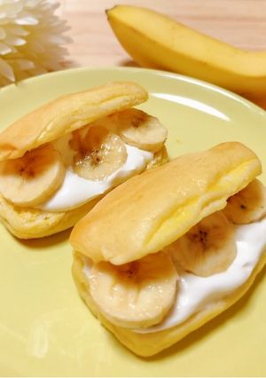バナナミルキーサンドꕤ-レシピのメイン写真