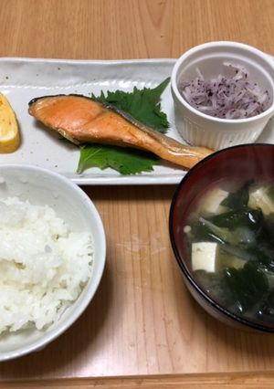 日曜日の朝は和定食-レシピのメイン写真