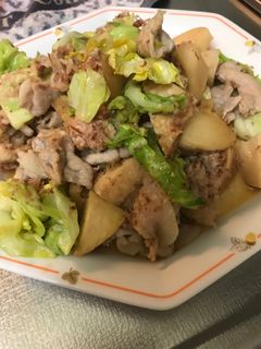 筍とキャベツのおかか炒め-レシピのメイン写真