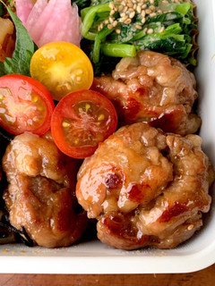 お弁当に!豚こま団子のサッパリ照り焼き-レシピのメイン写真