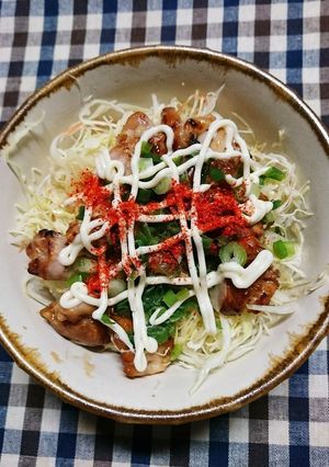 ガッツリ♪ピリ辛焼き鳥丼-レシピのメイン写真