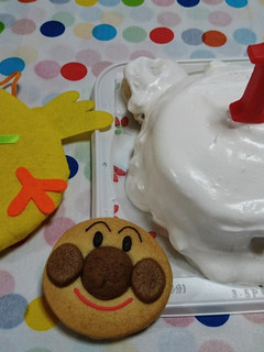 1歳のお誕生日ケーキ(*^^*)二男-レシピのメイン写真