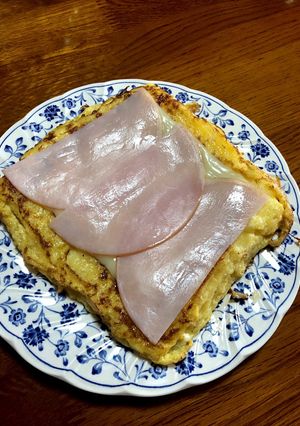 ハムとチーズのフレンチトースト-レシピのメイン写真
