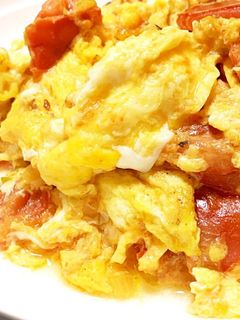 中華☆卵とトマトの炒め-レシピのメイン写真