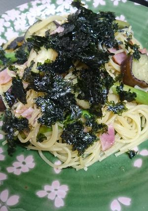 和風スパゲティ-レシピのメイン写真