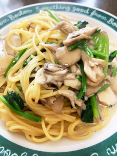 舞茸たっぷりパスタ-レシピのメイン写真