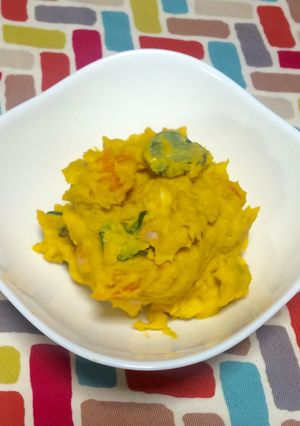 超簡単☆カレー風味が旨いかぼちゃサラダ-レシピのメイン写真