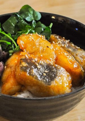 ピリ辛タラ丼-レシピのメイン写真