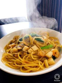 ランチに♫シーフードMixダシダパスタ-レシピのメイン写真