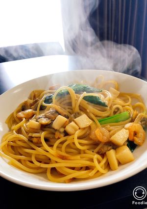 ランチに♫シーフードMixダシダパスタ-レシピのメイン写真