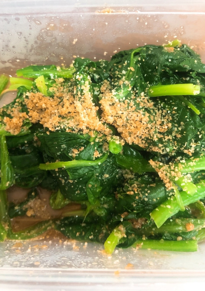簡単時短☆レンジでほうれん草の胡麻和え-レシピのメイン写真