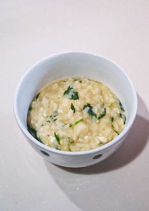 お餅消費に！簡単お餅とたまごの雑炊♥️-レシピのメイン写真