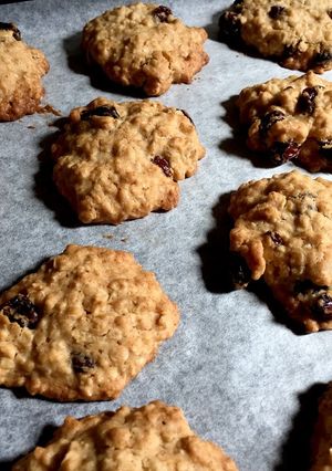 米粉で☆レーズンオートミールクッキー-レシピのメイン写真