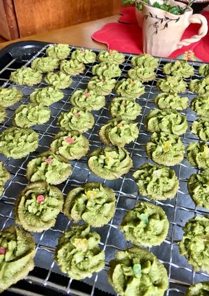 抹茶絞り出しクッキー-レシピのメイン写真