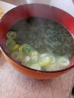 あおさの味噌汁-レシピのメイン写真