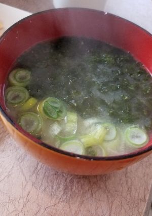 あおさの味噌汁-レシピのメイン写真