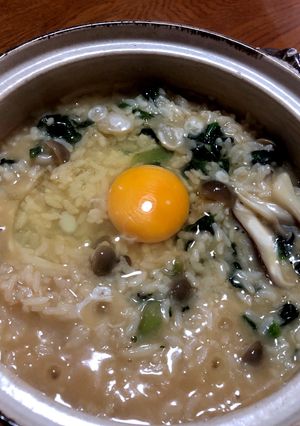卵入りおじや-レシピのメイン写真