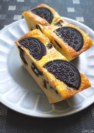オレオのしっとりヨーグルトケーキ-レシピのメイン写真