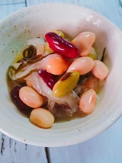お豆のマリネ-レシピのメイン写真