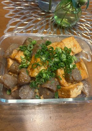 厚揚げとこんにゃくの-レシピのメイン写真