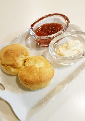 クロテッドクリーム風 スコーンと共に♪-レシピのメイン写真