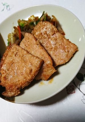 豚肉の生姜焼き・野菜ソテー-レシピのメイン写真