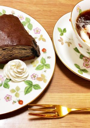 疲れ吹っ飛ぶ夜のスイーツタイム-レシピのメイン写真