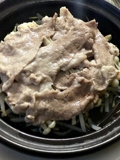 豚こまエノキもやしの簡単タジン鍋蒸し-レシピのメイン写真