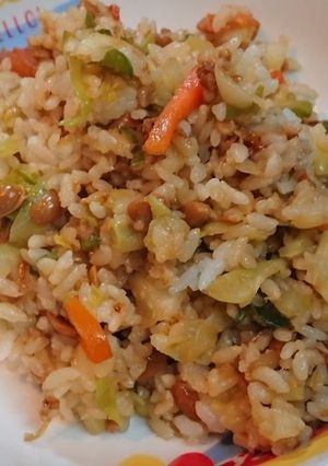 旨いよ☺️納豆チャーハン-レシピのメイン写真