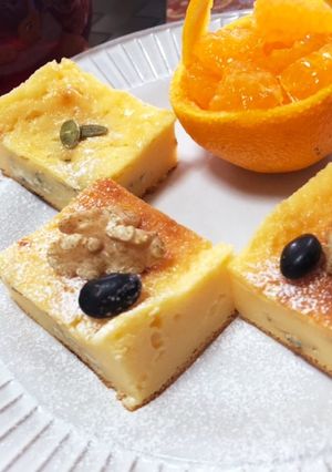 罪悪感少なめ簡単もちもちヨーグルトケーキ-レシピのメイン写真