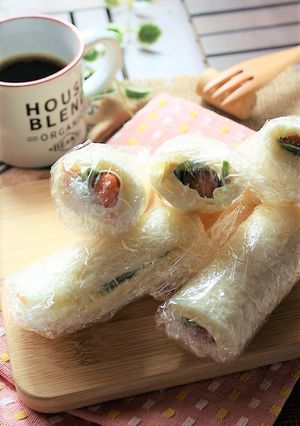 ウインナーとチーズのくるくるサンドイッチ-レシピのメイン写真
