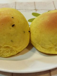 カボチャ丸パン(HB使用)-レシピのメイン写真